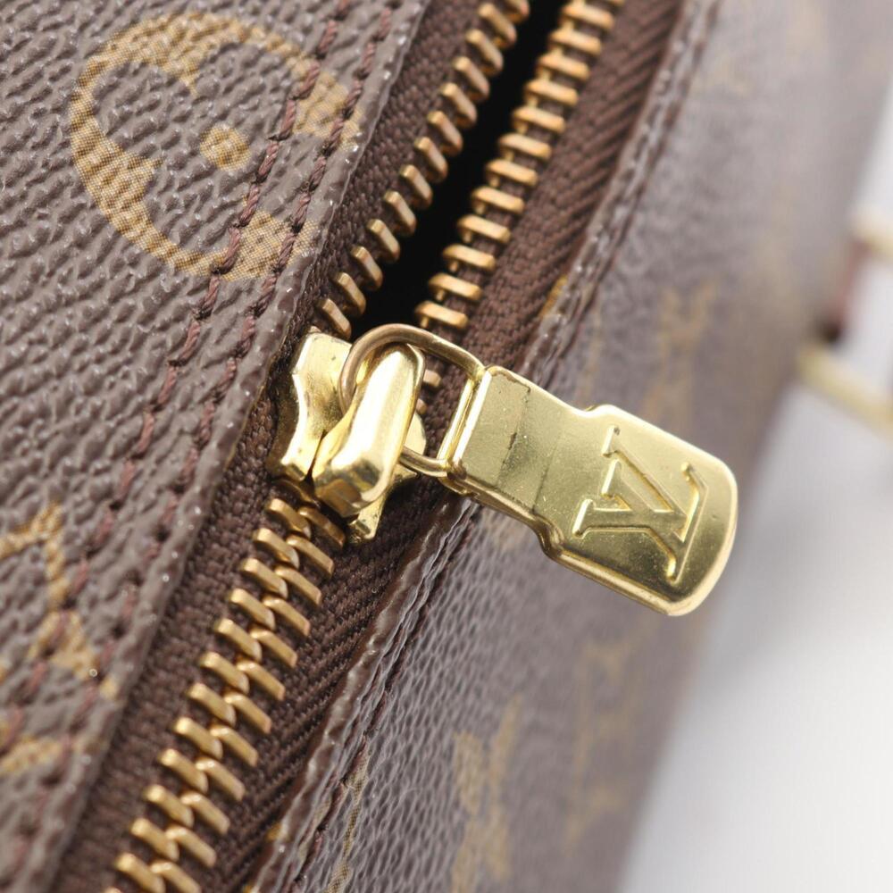 LOUIS VUITTON Brown Monogram Leather Papillon 26 Bag - Picture 9 of 9